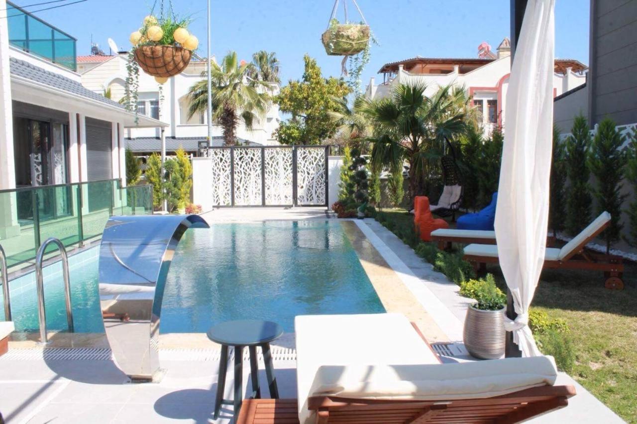 Villa Annabèll1 Havuzlu Jakuzili Triplex Lux villa Belek Esterno foto