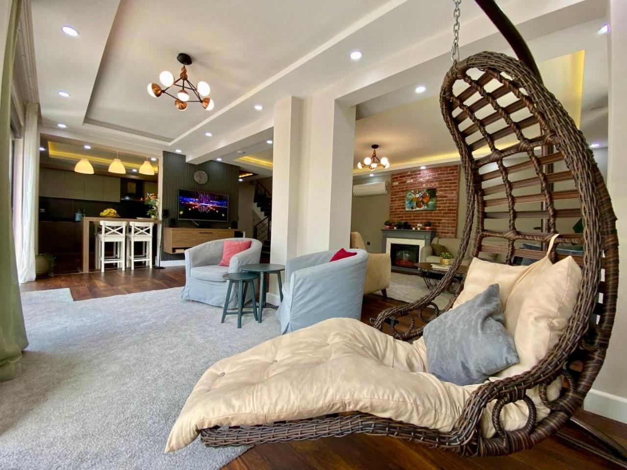 Villa Annabèll1 Havuzlu Jakuzili Triplex Lux villa Belek Esterno foto