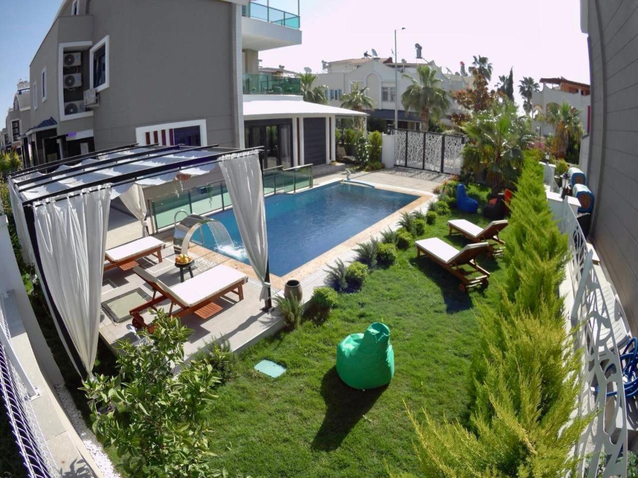Villa Annabèll1 Havuzlu Jakuzili Triplex Lux villa Belek Esterno foto