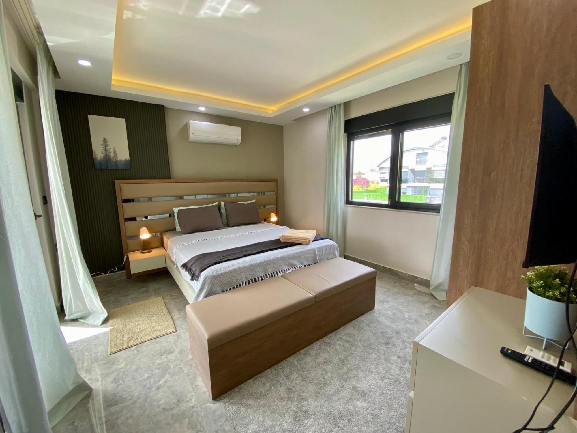 Villa Annabèll1 Havuzlu Jakuzili Triplex Lux villa Belek Esterno foto