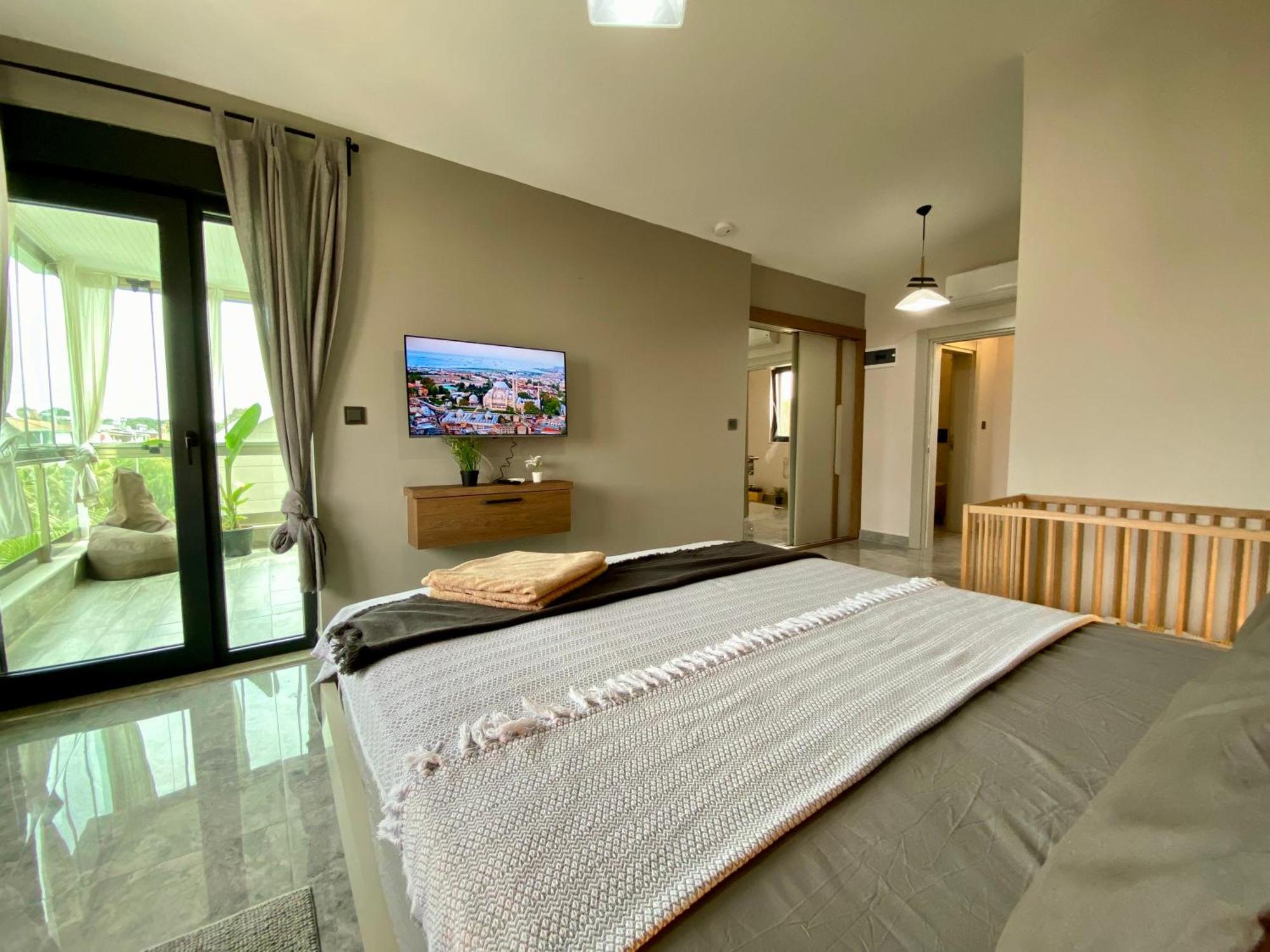 Villa Annabèll1 Havuzlu Jakuzili Triplex Lux villa Belek Esterno foto