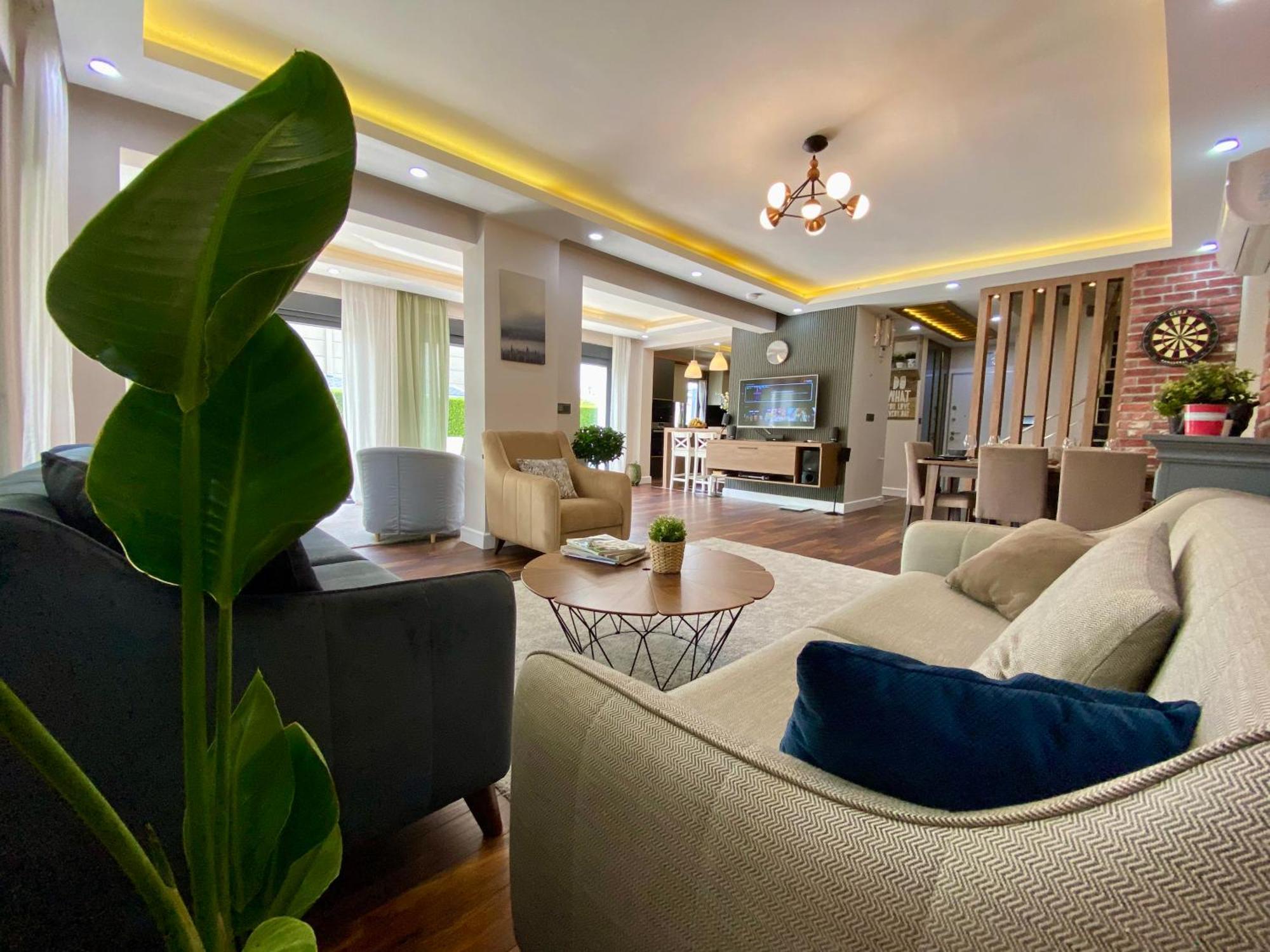 Villa Annabèll1 Havuzlu Jakuzili Triplex Lux villa Belek Esterno foto