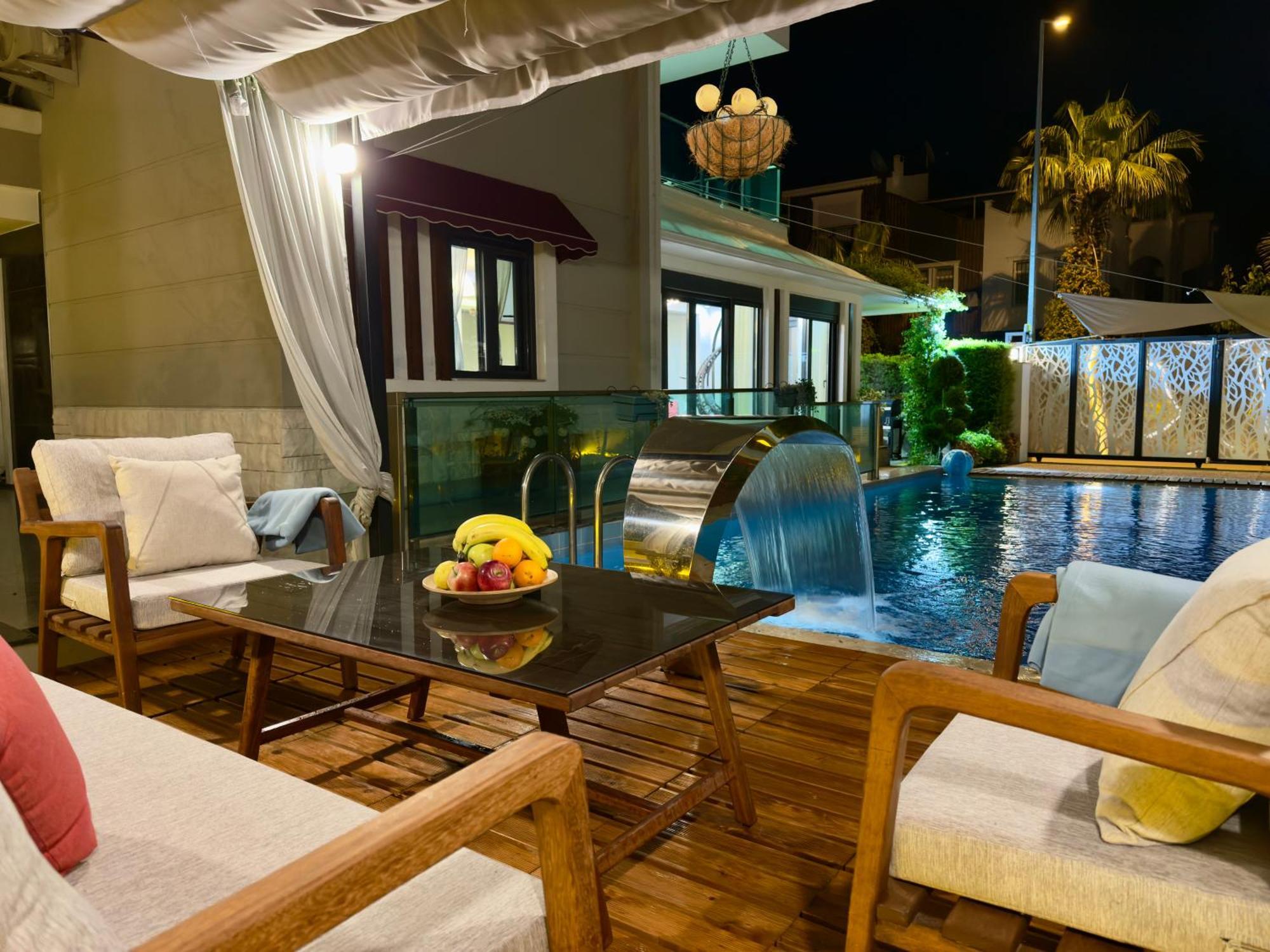 Villa Annabèll1 Havuzlu Jakuzili Triplex Lux villa Belek Esterno foto