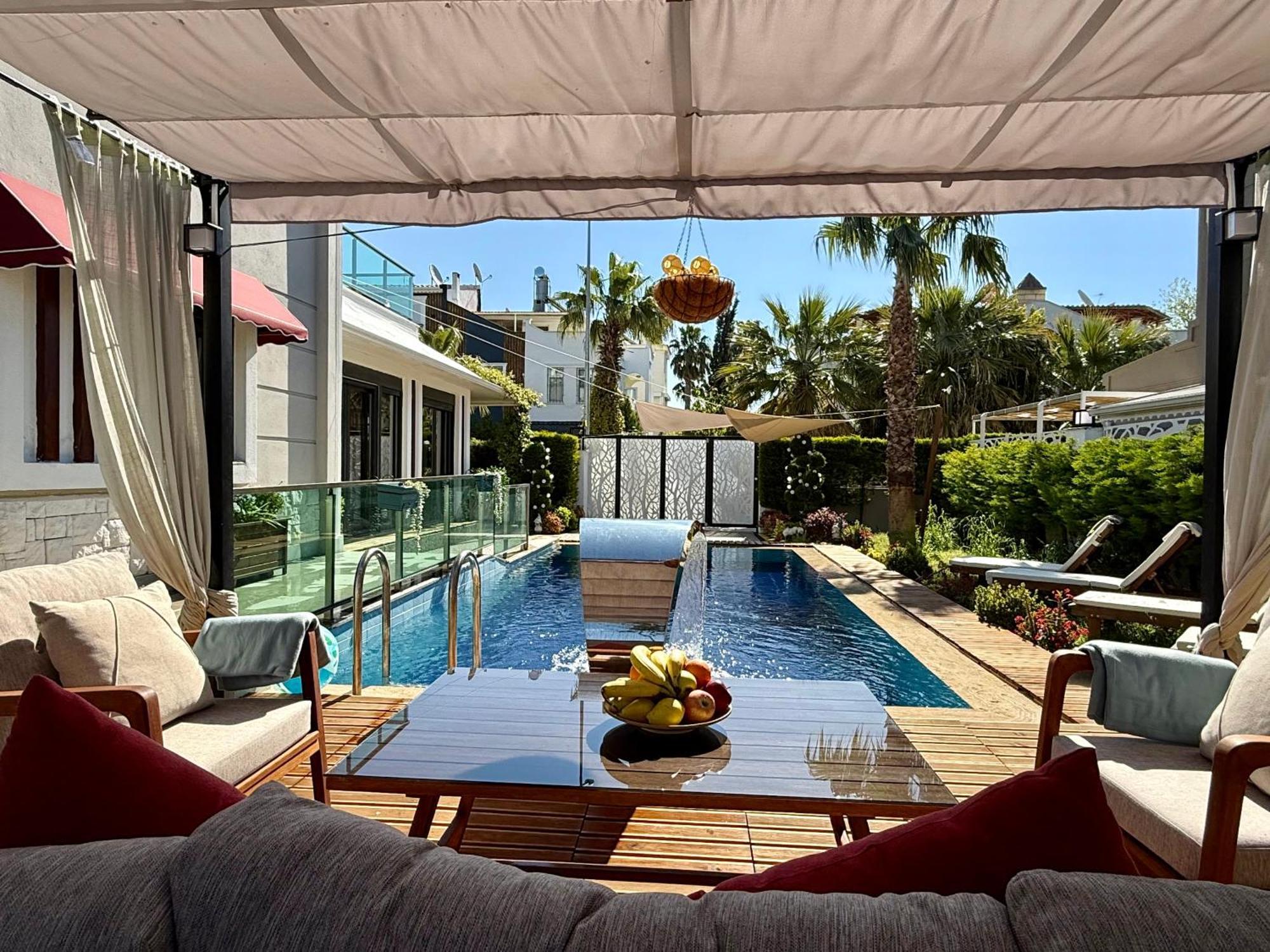 Villa Annabèll1 Havuzlu Jakuzili Triplex Lux villa Belek Esterno foto